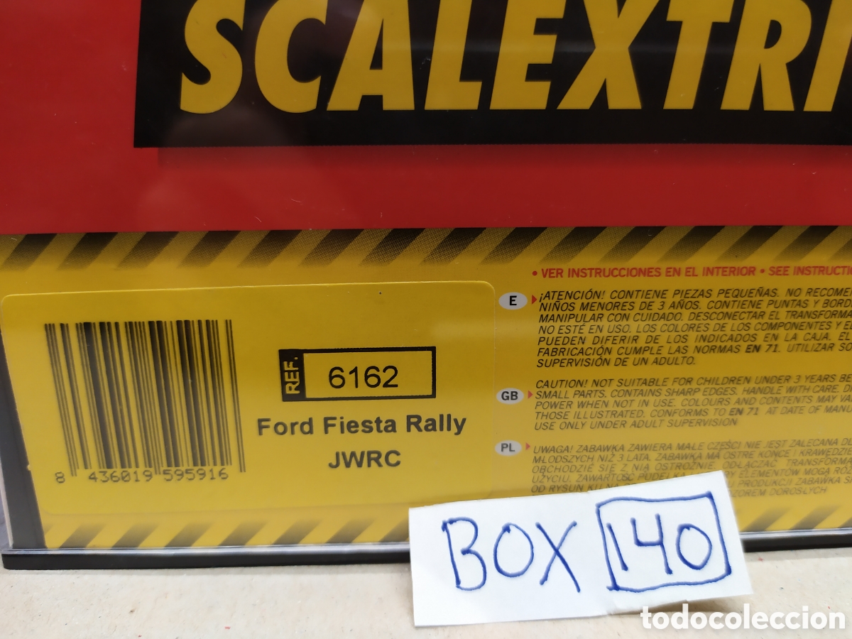 Scalextric: Scalextric Ford fiesta rally Jwrc ref. 6162 - Foto 2