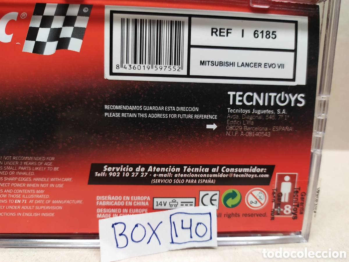 Scalextric: Scalextric Mitsubishi Lancer Evo VII ref. 6185 - Foto 2