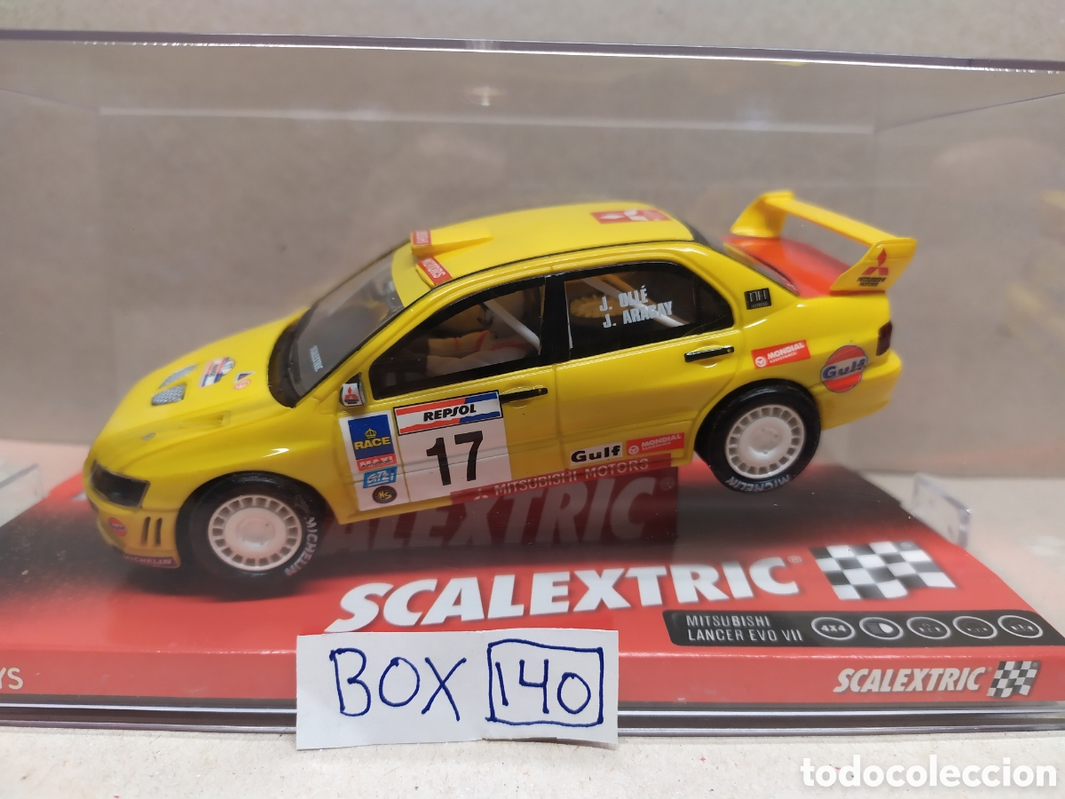 Scalextric: Scalextric Mitsubishi Lancer Evo VII ref. 6185 - Foto 1