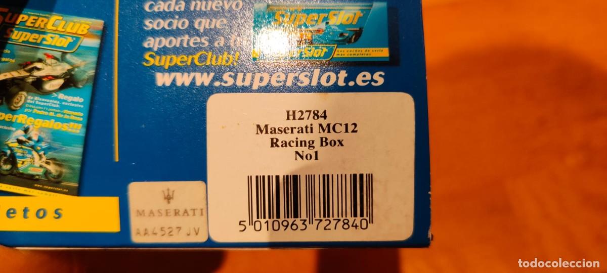 Scalextric: MASERATI MC12 RACING BOX N&uacute;m. 1 REF: H2784 - Foto 2