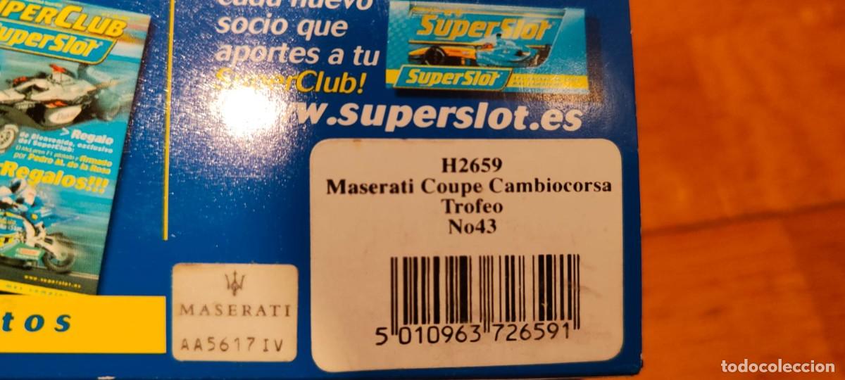 Scalextric: MASERATI COUPE CAMBIOCORSA TROFEO N&uacute;m. 43 REF: H2659 - Foto 2