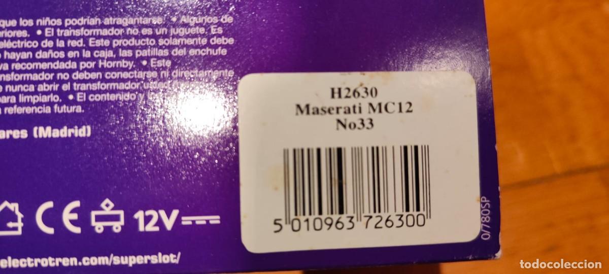 Scalextric: MASERATI MC12 N&uacute;m. 33 REF: H2630 - Foto 2