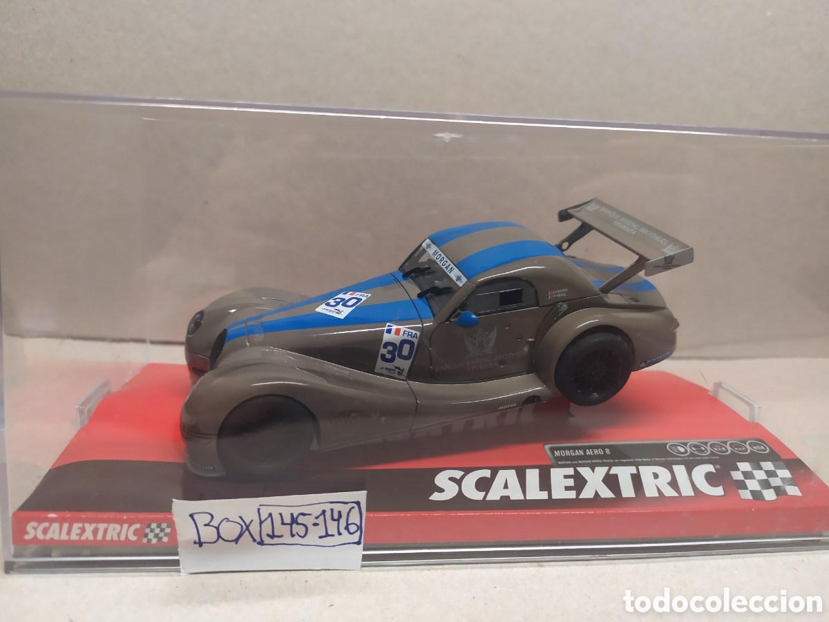 Scalextric: Scalextric Morgan Aero 8 Banque Baring ref. A101155S300 - Foto 1