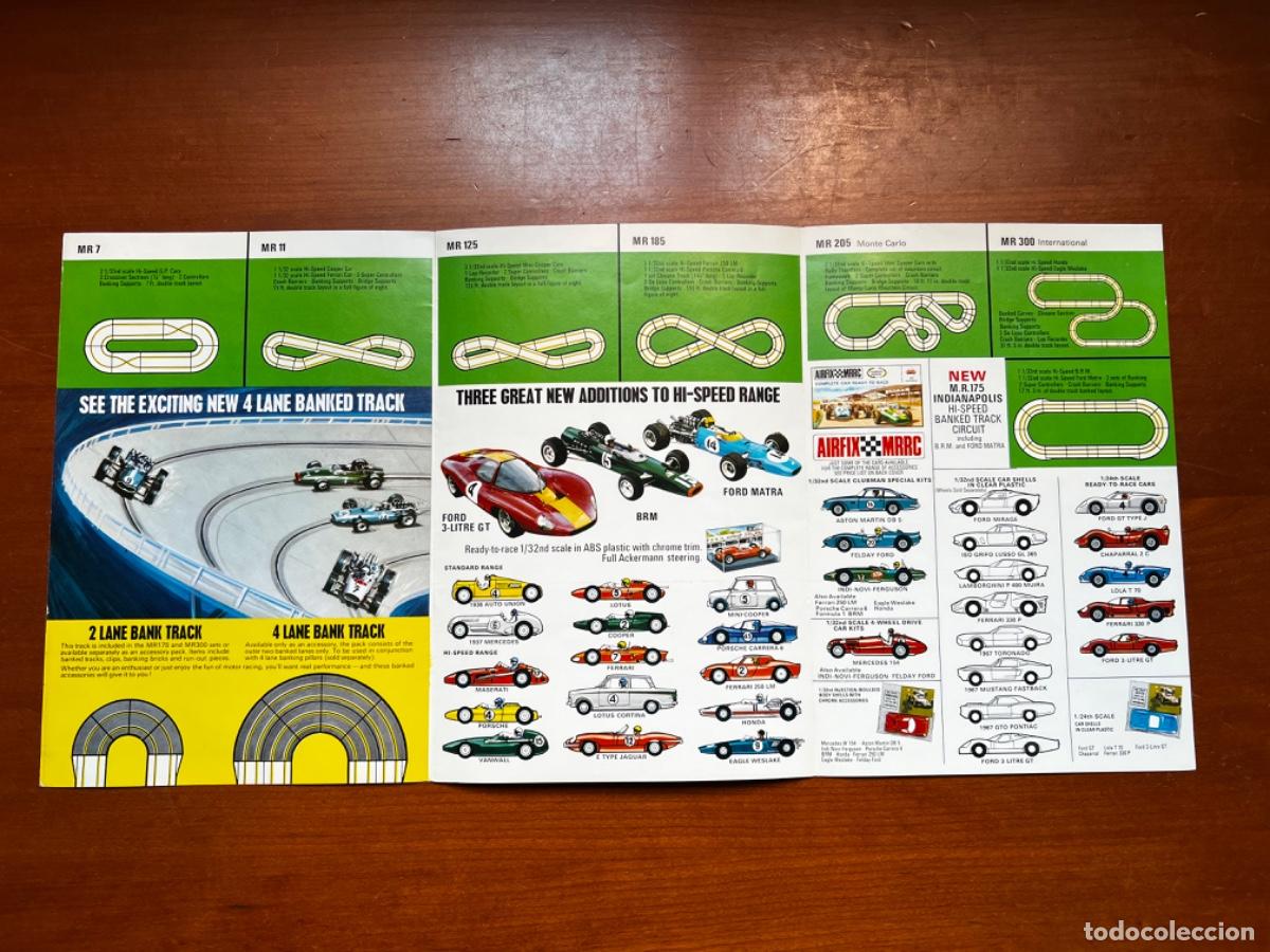 Scalextric: SCALEXTRIC AIRFIX MOTORACE CATALOGO ORIGINAL 1969 - Foto 2