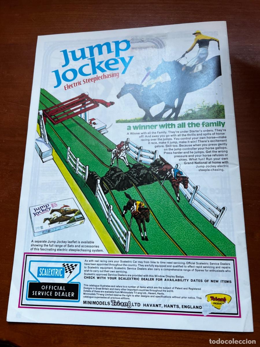 Scalextric: SCALEXTRIC TRI-ANG MODEL MOTOR RACING CATALOGO ORIGINAL - Foto 5