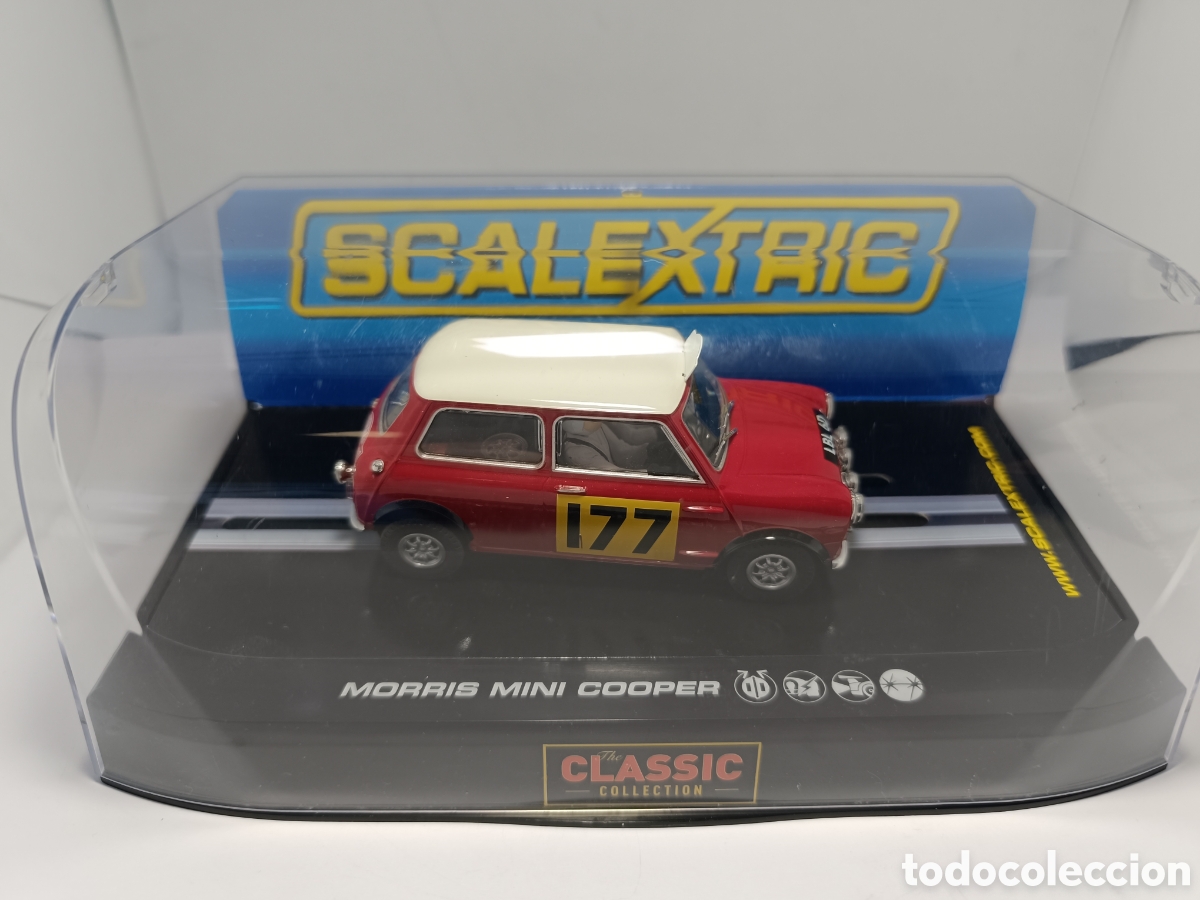 Scalextric: SCALEXTRIC UK MINI COOPER CLASSIC R. AALTONEN REF. C2807 - Foto 1