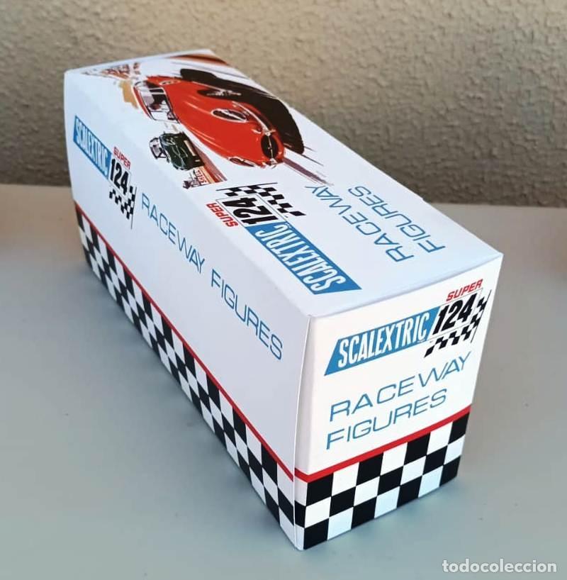 Scalextric: SCALEXTRIC SUPER 124 RACEWAY FIGURES CAJA, REPRO. - Foto 3