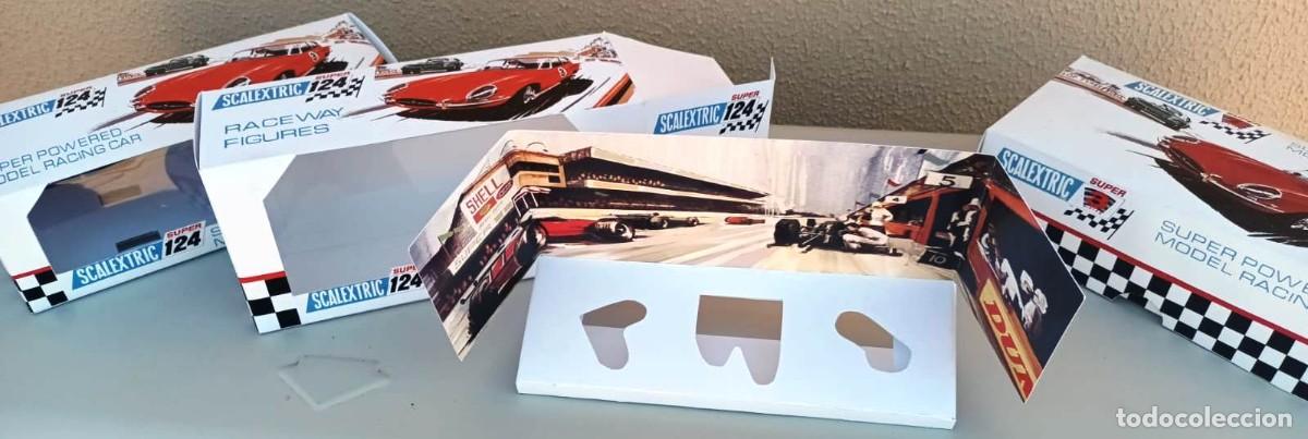Scalextric: SCALEXTRIC SUPER 124 RACEWAY FIGURES CAJA, REPRO. - Foto 5
