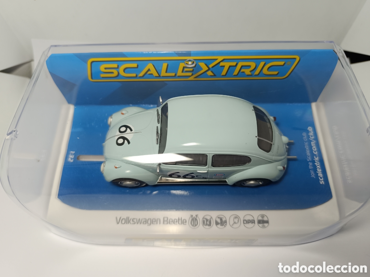 Scalextric: SCALEXTRIC UK BEETLE BLUE 66 REF. C4498 - Foto 2