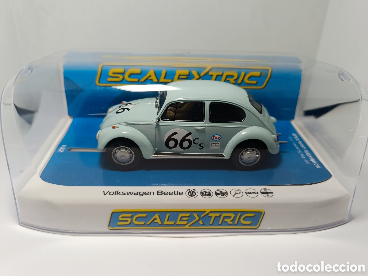 Scalextric: SCALEXTRIC UK BEETLE BLUE 66 REF. C4498 - Foto 1