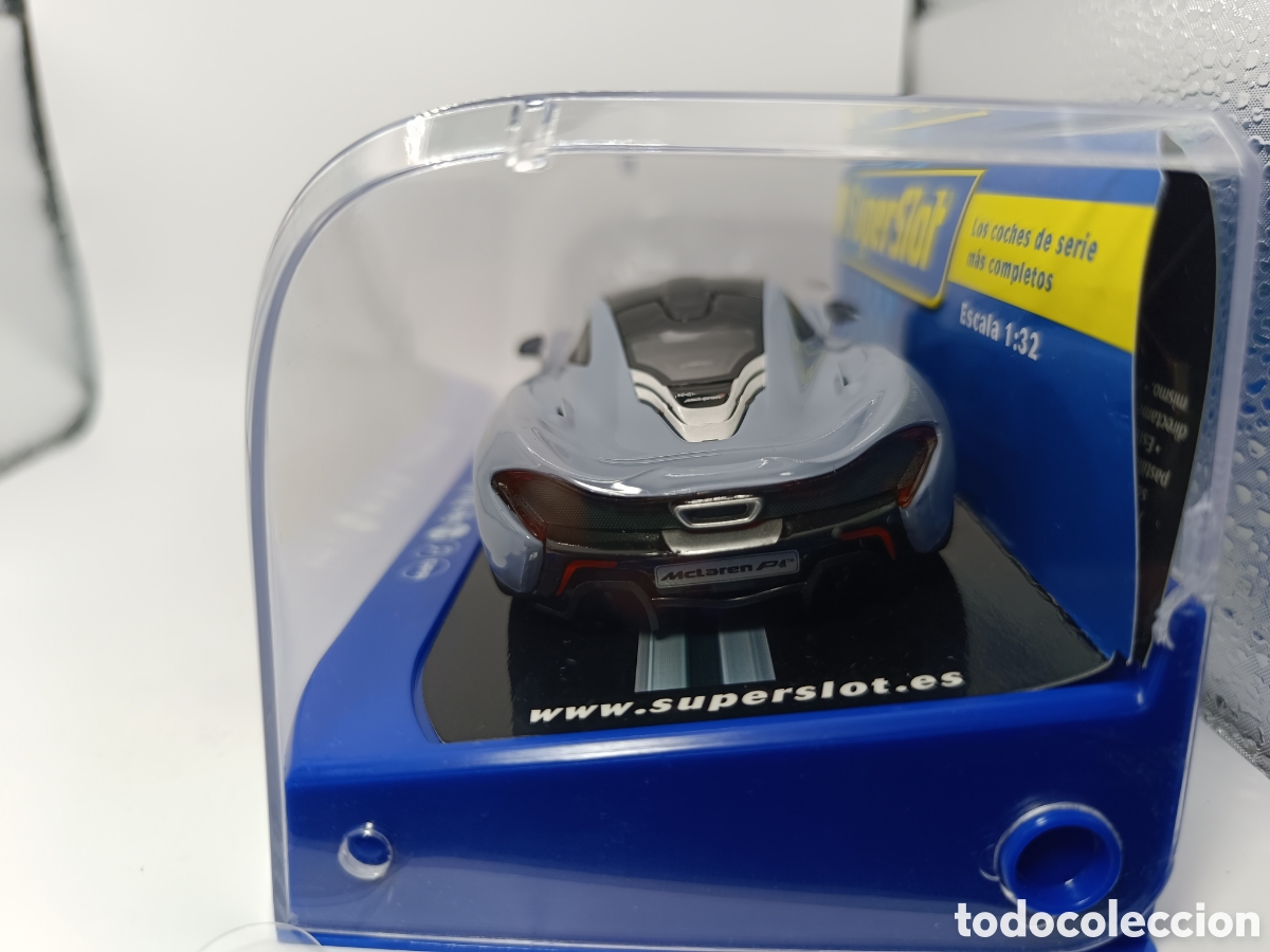 Scalextric: SUPERSLOT MCLAREN P1 CERAMIC GREY REF. H3877 - Foto 3