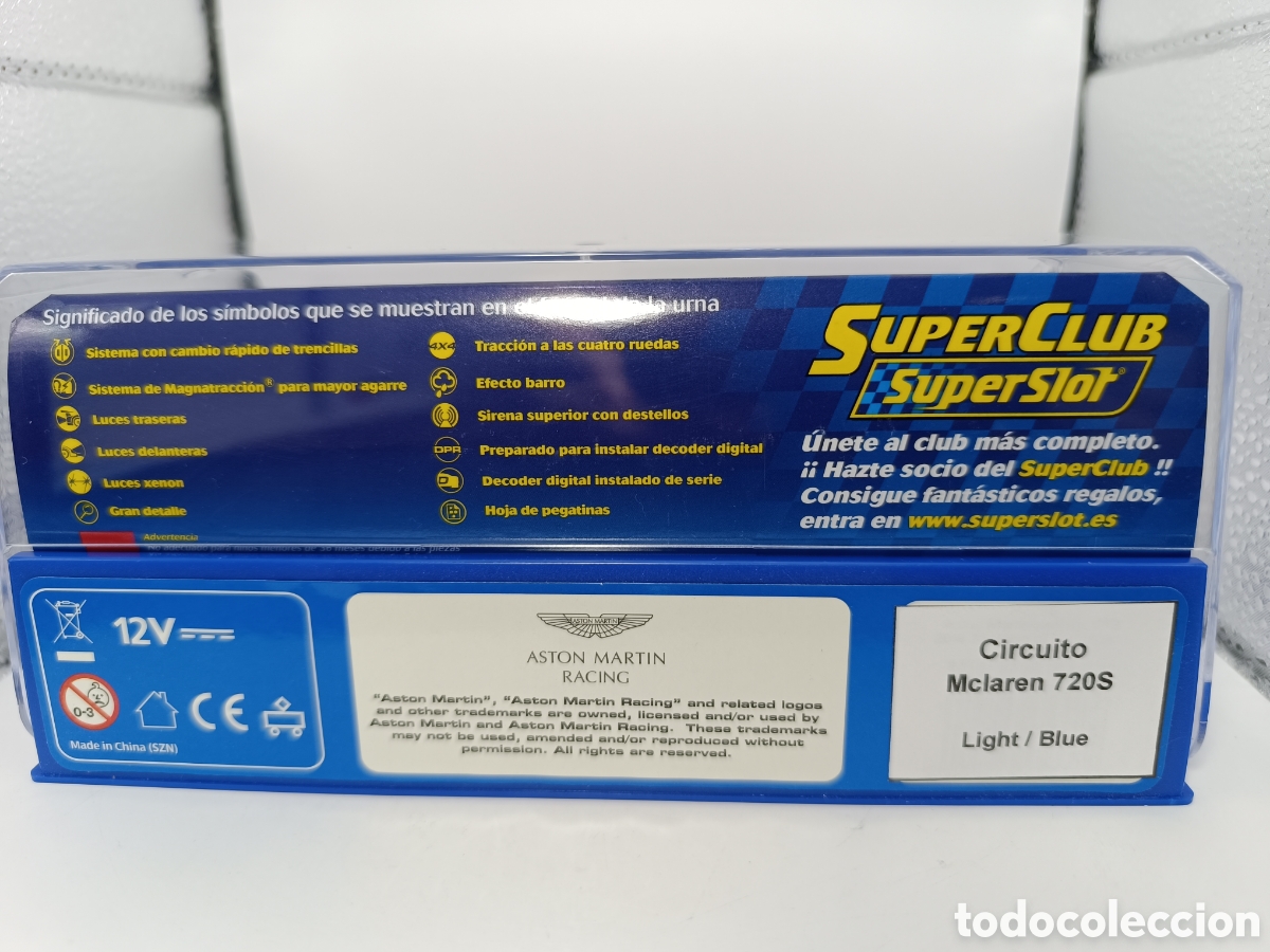 Scalextric: SCALEXTRIC UK MCLAREN 720C LIGHT BLUE CIRCUITO - Foto 4