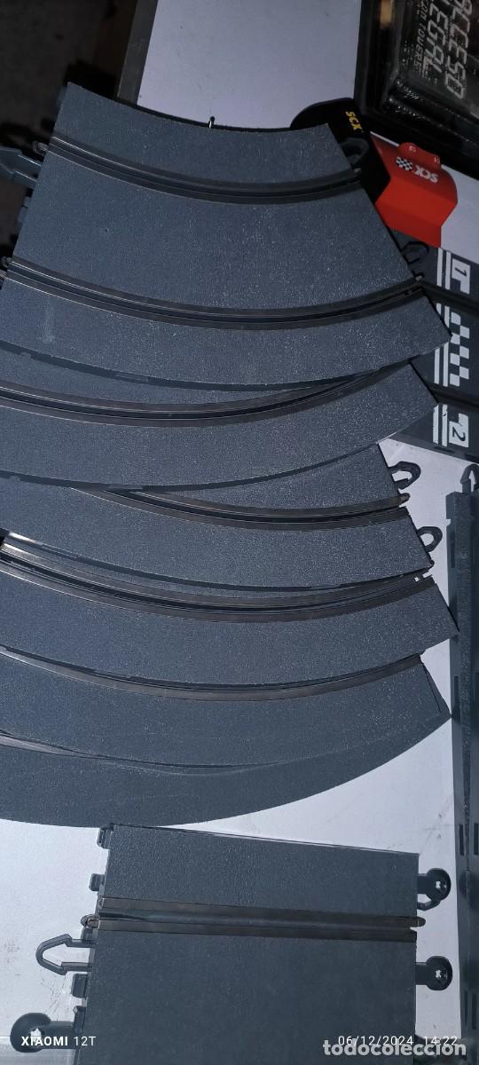 Scalextric: GRAN LOTE DE PIEZAS DE SCALEXTRIC SCX - Foto 4