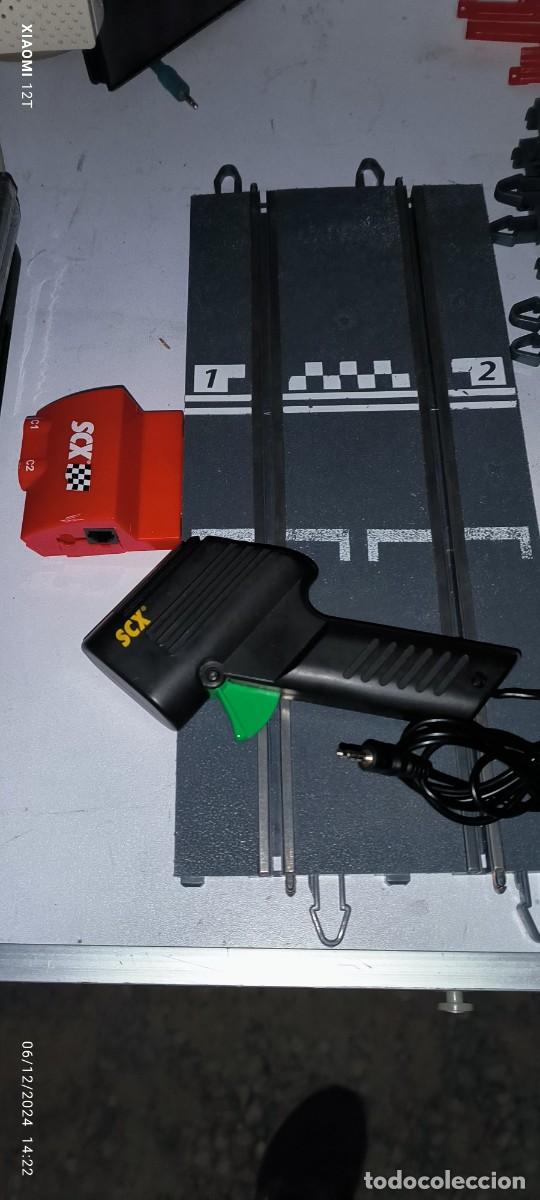 Scalextric: GRAN LOTE DE PIEZAS DE SCALEXTRIC SCX - Foto 6