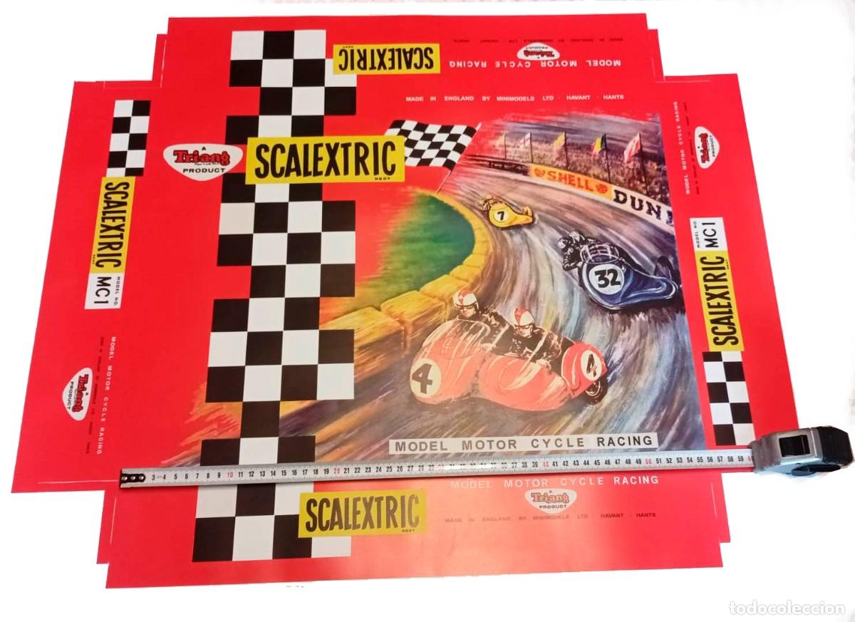 Scalextric: SCALEXTRIC SET MC 1 PAPER LID COVER - Foto 1