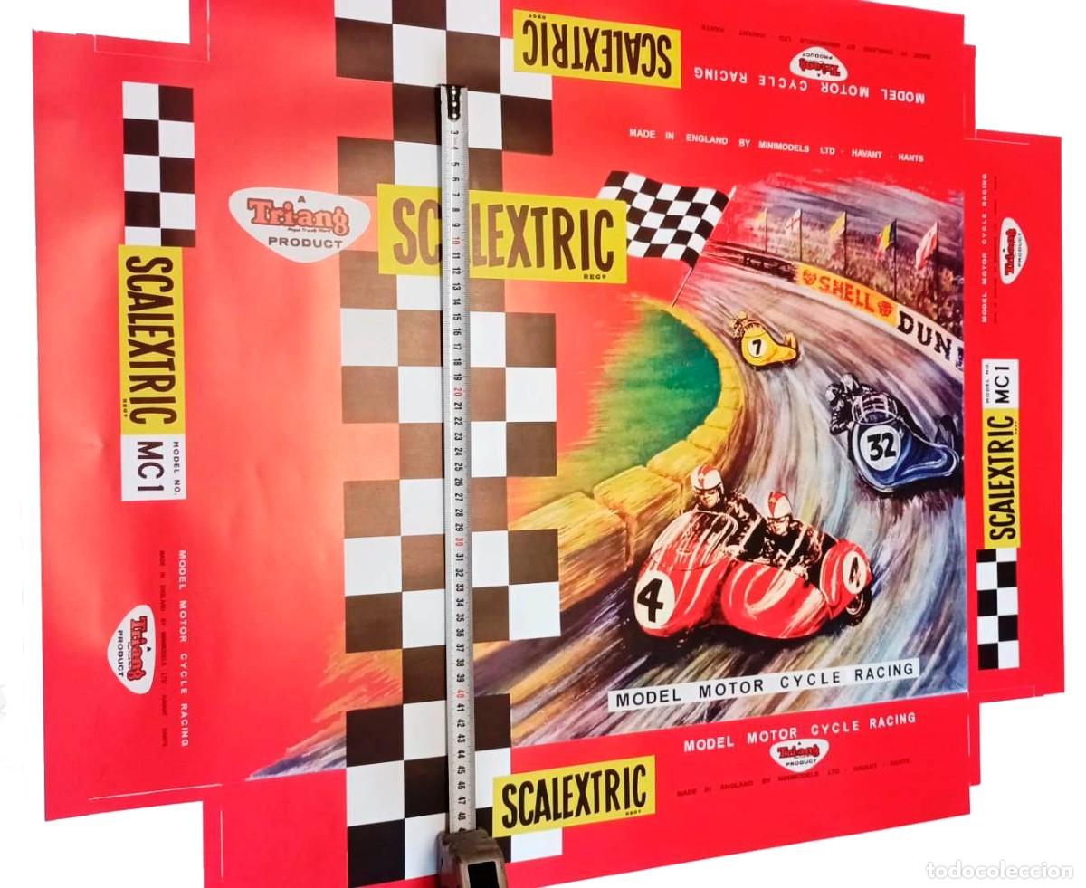 Scalextric: SCALEXTRIC SET MC 1 PAPER LID COVER - Foto 2