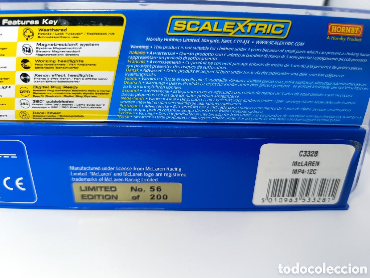 Scalextric: SCALEXTRIC UK MCLAREN MP4-12C RANGE PRESENTATION C3328 - Foto 4