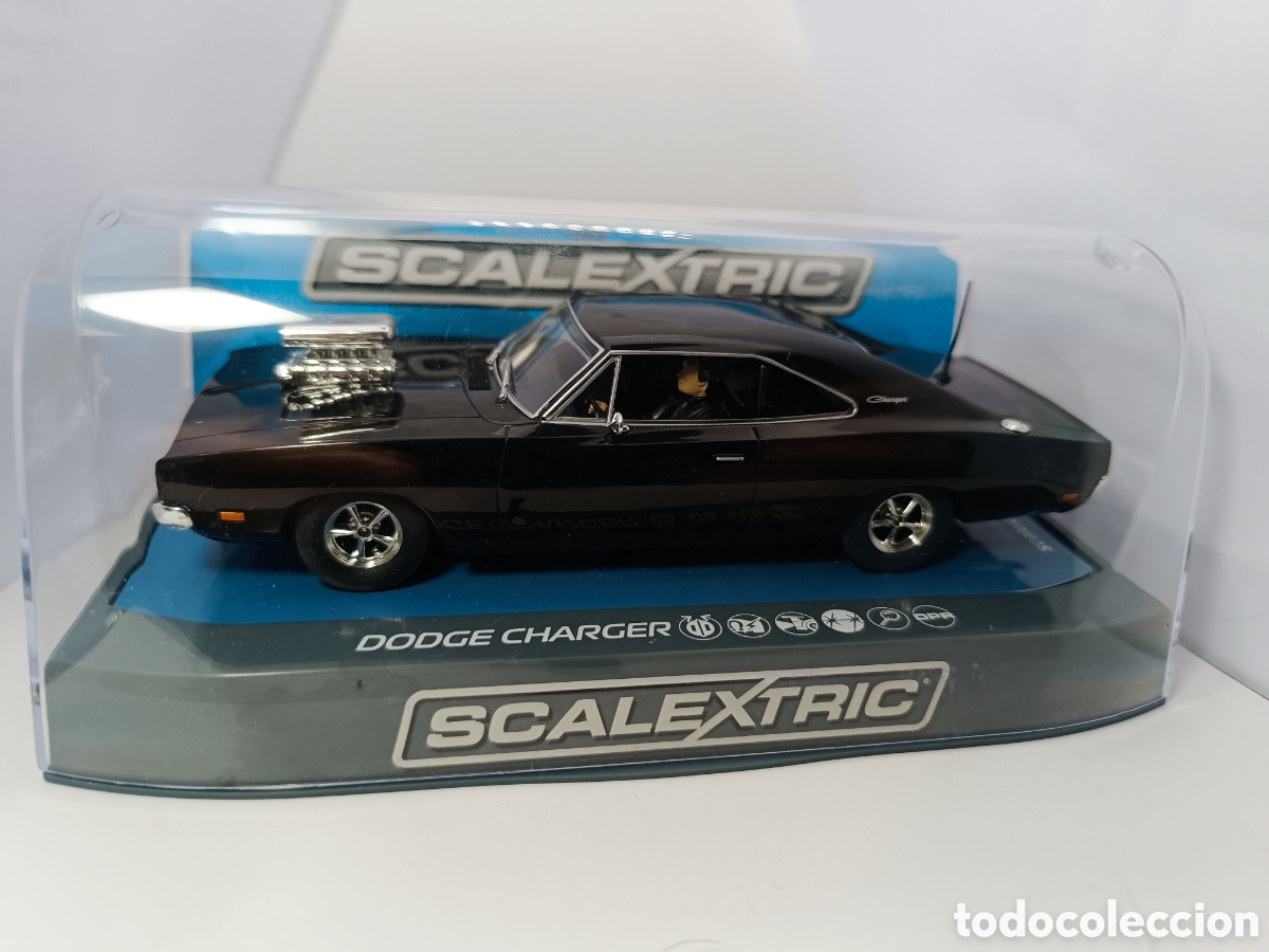 Scalextric: SCALEXTRIC UK DODGE CHARGER BLACK C3936 - Foto 1