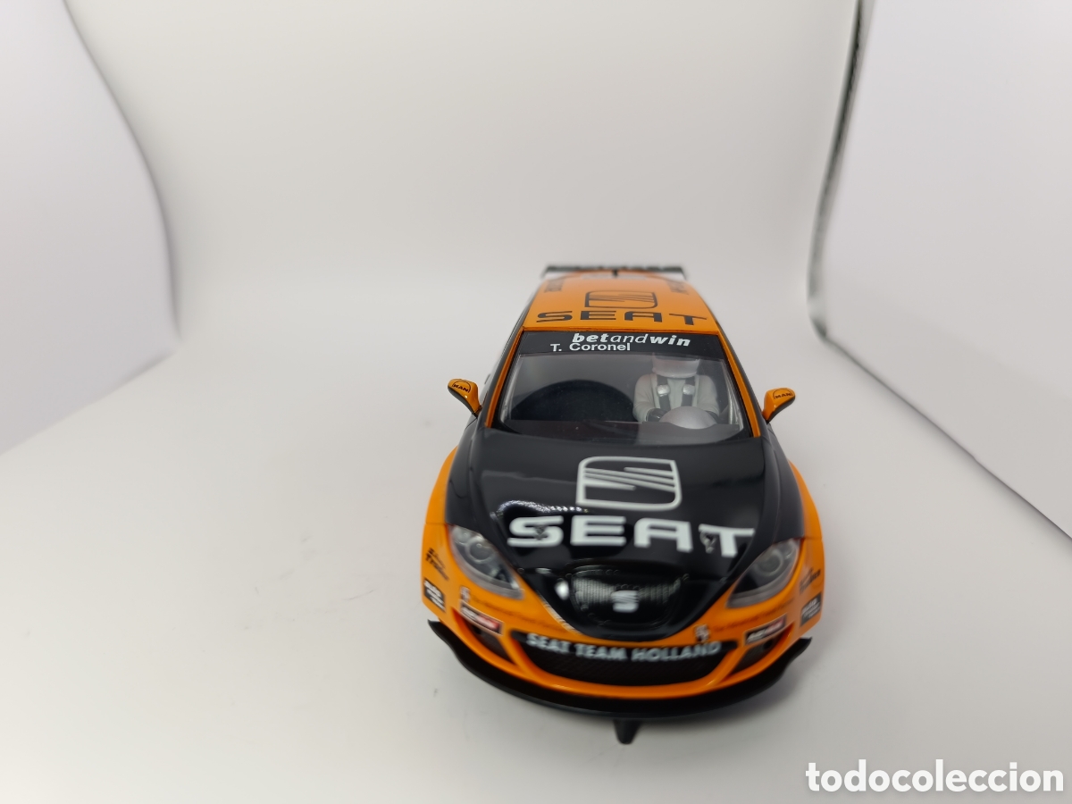 Scalextric: SUPERSLOT SEAT LE&Oacute;N WTCC CORONEL - Foto 2