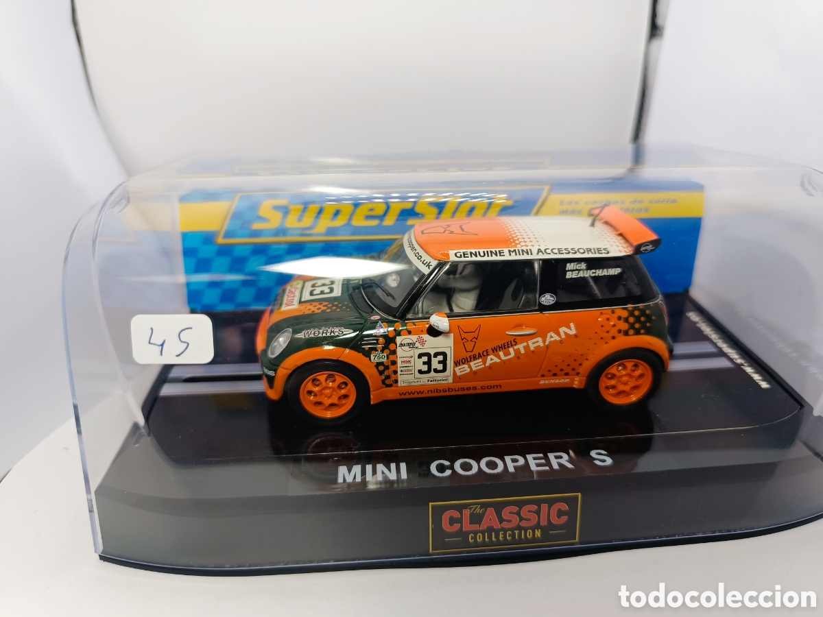 Scalextric: SCALEXTRIC UK MINI COOPER S BEUTRAN N&deg;33 C2732 - Foto 1