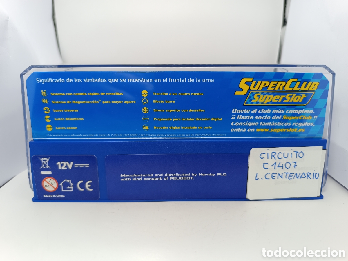 Scalextric: SUPERSLOT LAMBORGHINI CENTENARIO AZUL CIRCUITO - Foto 2