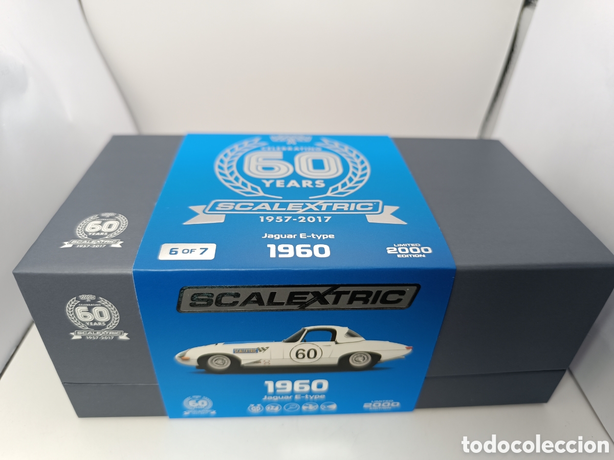 Scalextric: SCALEXTRIC UK JAGUAR E TYPE 60 ANIVERSARIO C3826A - Foto 2