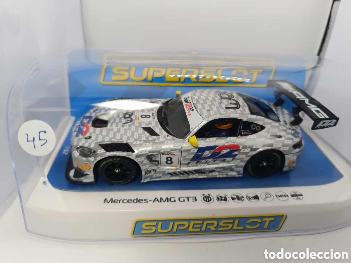 Scalextric: SUPERSLOT MERCEDES AMG GT3 RAM RACING D2 H4496