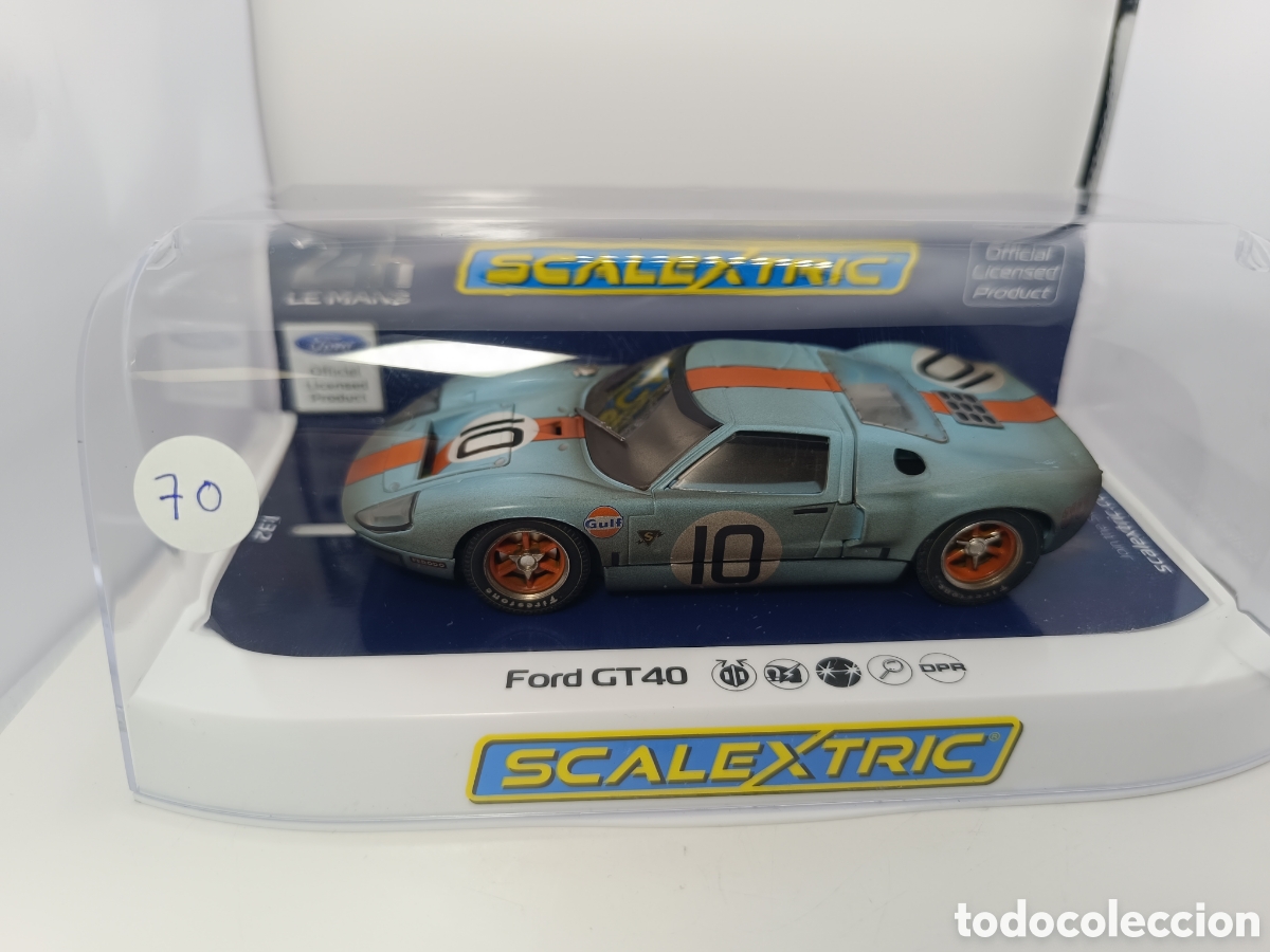 Scalextric: SCALEXTRIC FORD GT40 24H LE MANS 1968 N&deg;10 C4105