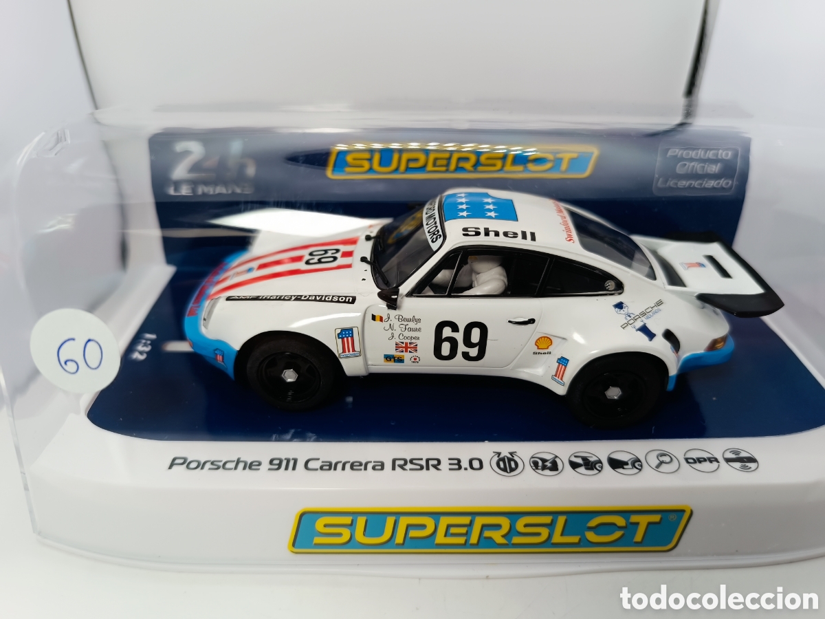 Scalextric: SUPERSLOT PORSCHE 911 3.0 RSR LE MANS 1975 H4351