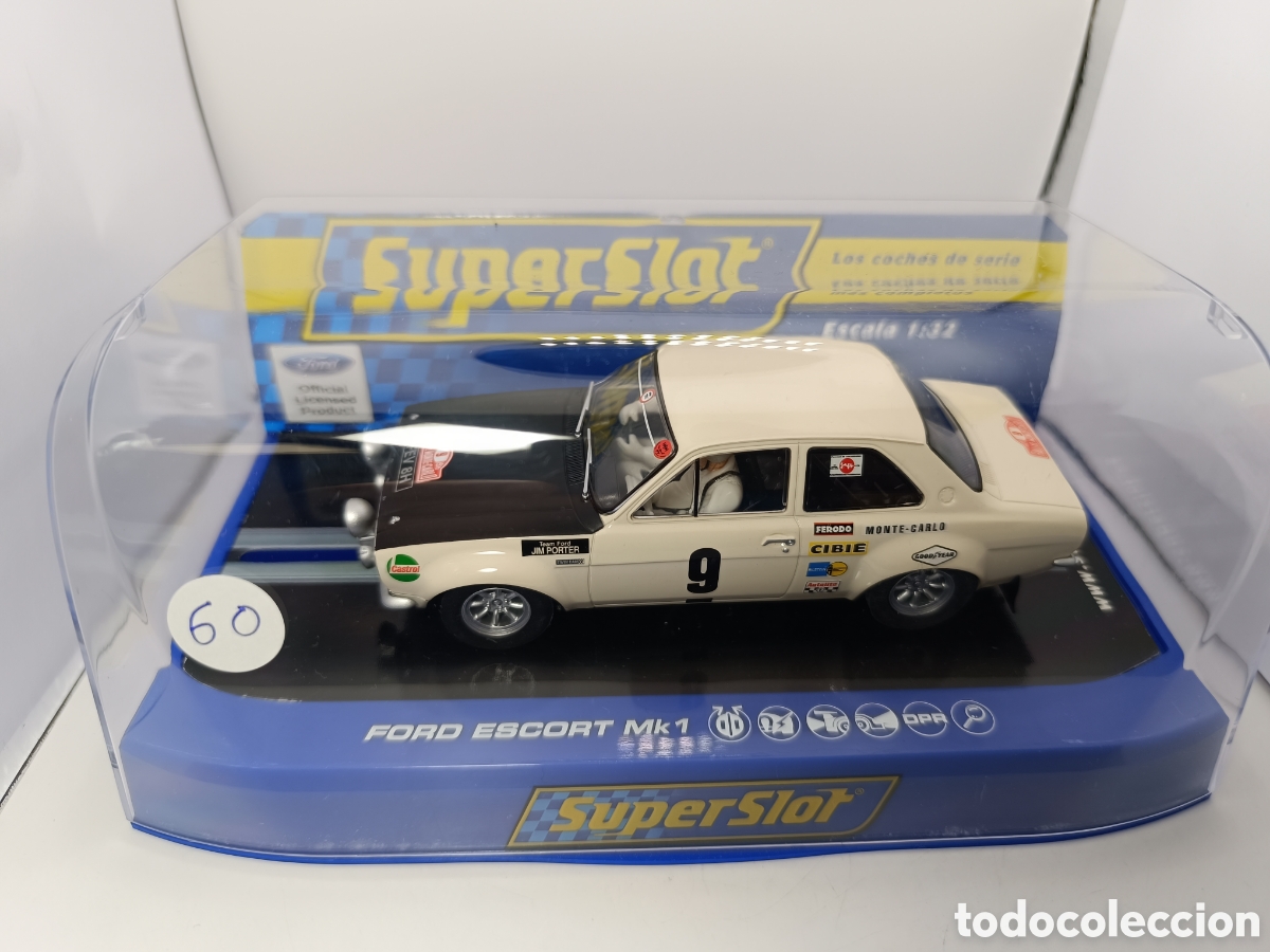 Scalextric: SUPERSLOT FORD ESCORT MK1 MONTECARLO 1970 H3440