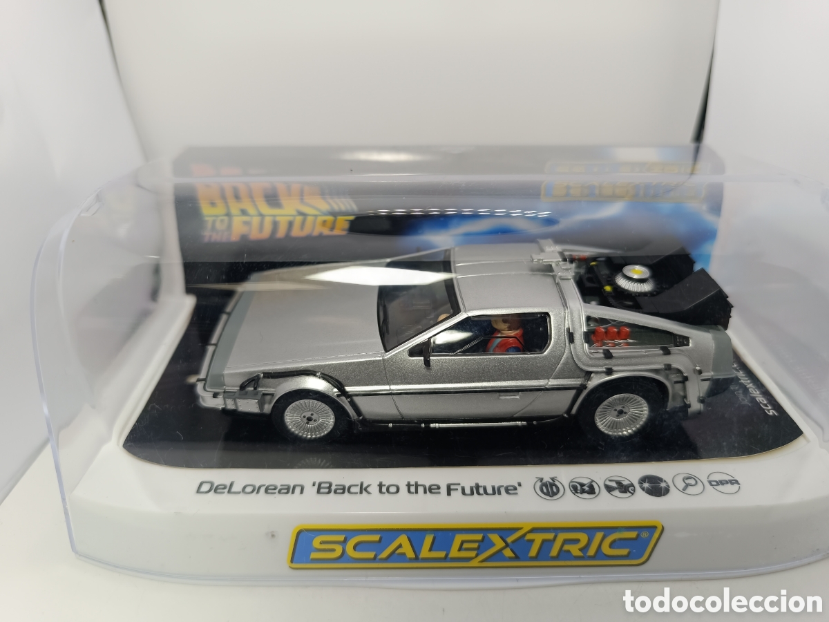 Scalextric: SCALEXTRIC DELOREAN BACK TO THE FUTURE C4117 SUPERSLOT