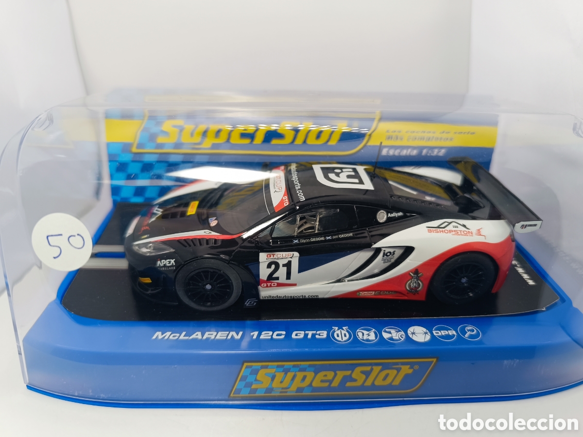 Scalextric: SUPERSLOT MCLAREN 12C GT3 2014 GT CUP H3604