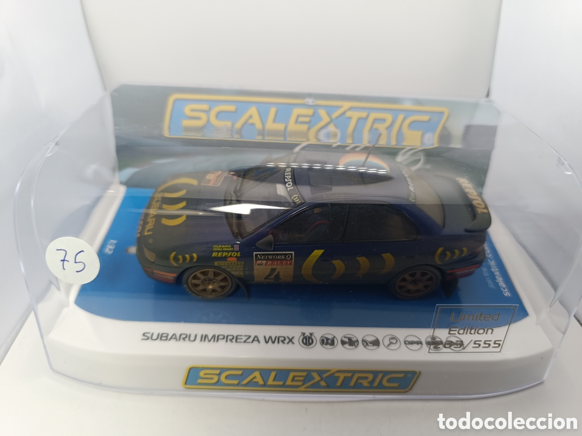 Scalextric: SCALEXTRIC SUBARU IMPREZA WRX COL&Iacute;N MCRAE'95 CLUB C4428A