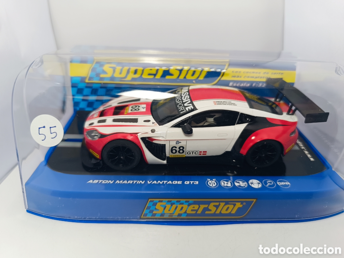 Scalextric: SUPERSLOT ASTON MART&Iacute;N VANTAGE GT3 H3719