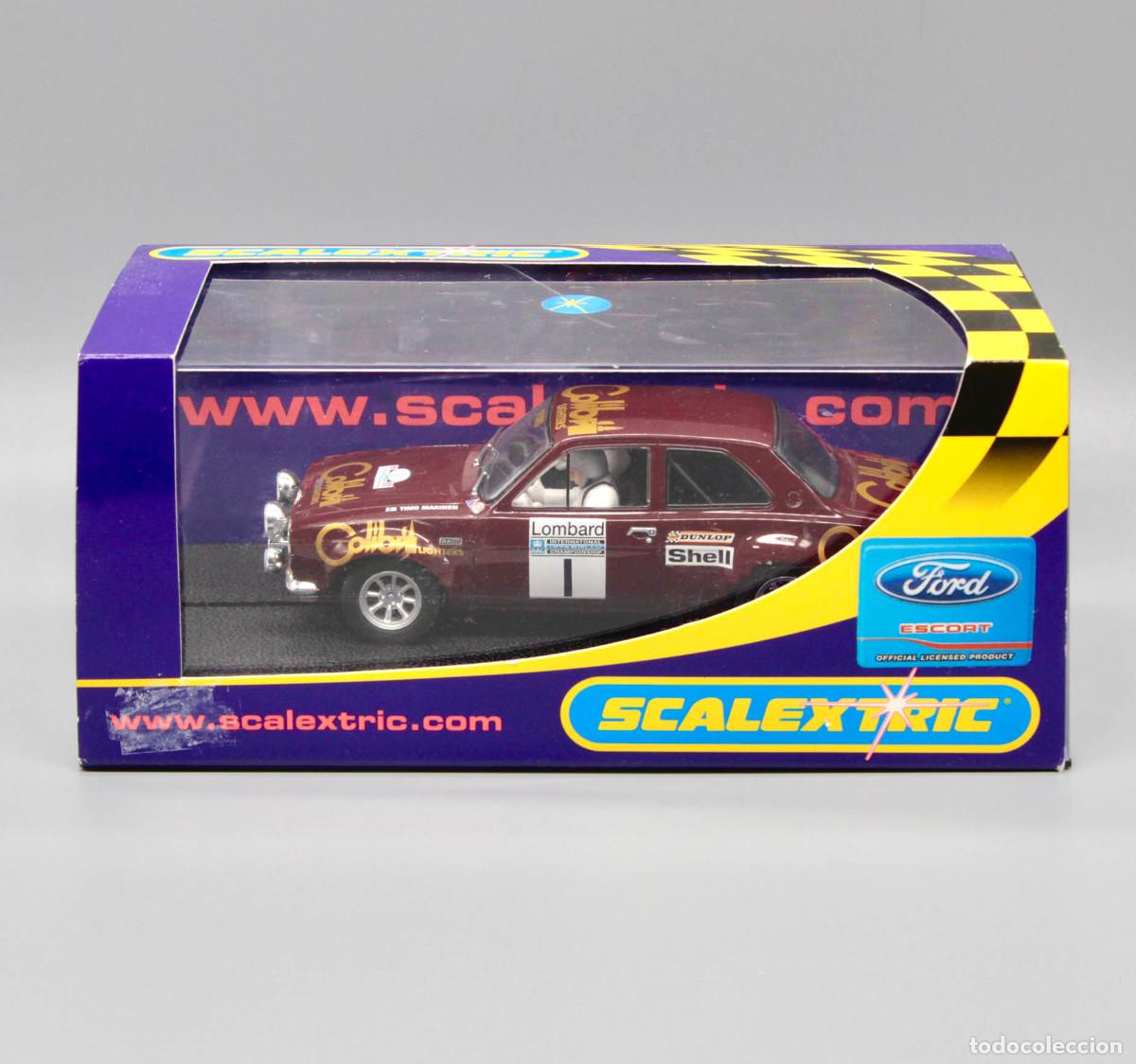 Scalextric: Ford Escort RS1600 Timo Makinen 1&ordm; RAC 1974 (Scalextric Superslot)