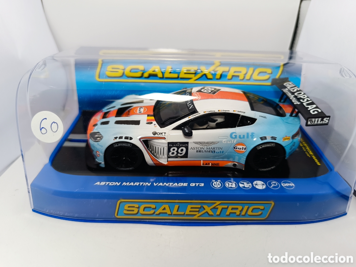 Scalextric: SCALEXTRIC ASTON MART&Iacute;N VANTAGE GT3 GULF C3622