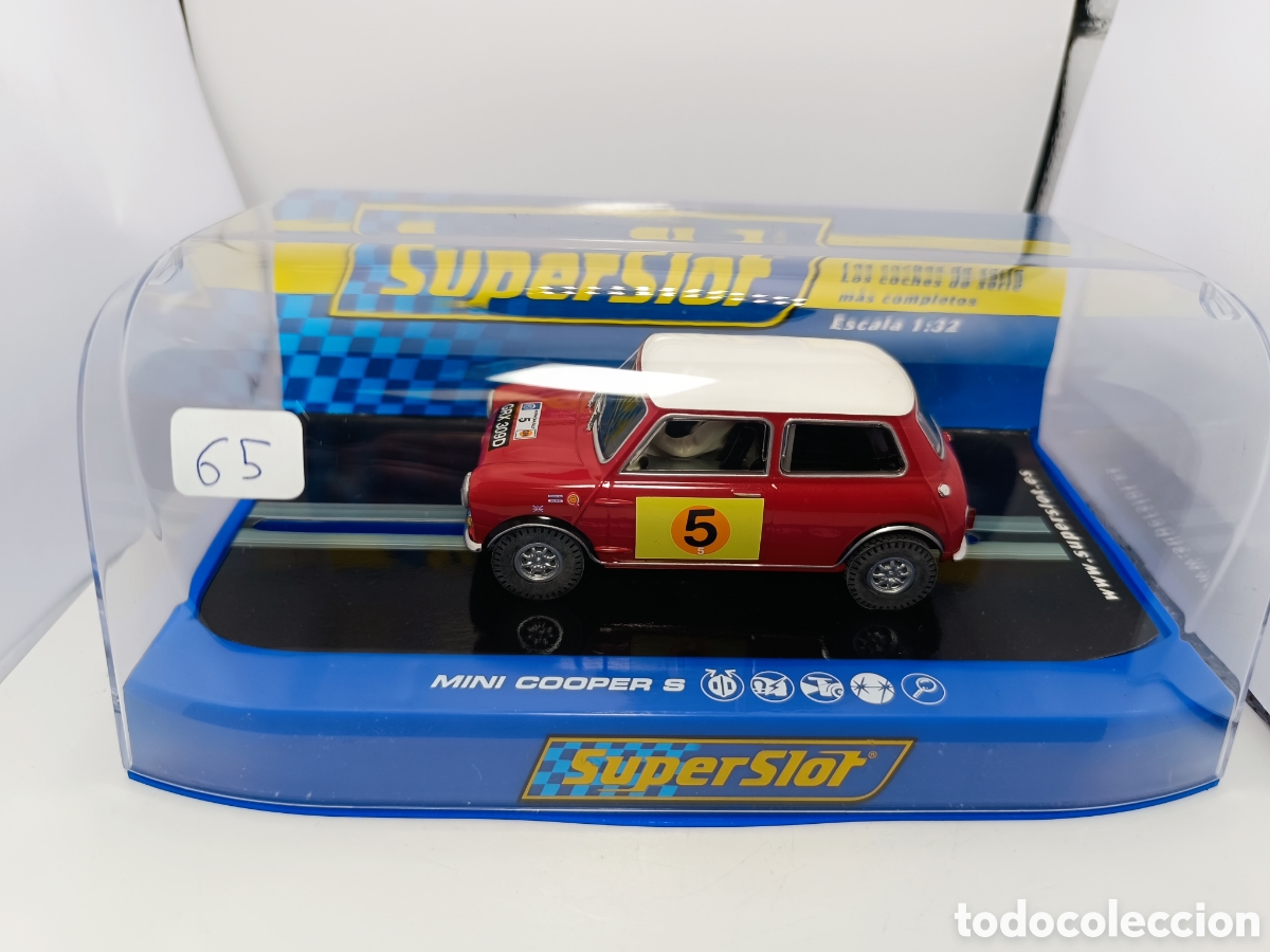 Scalextric: SUPERSLOT MINI COOPER S RAC RALLY 1966 H3747