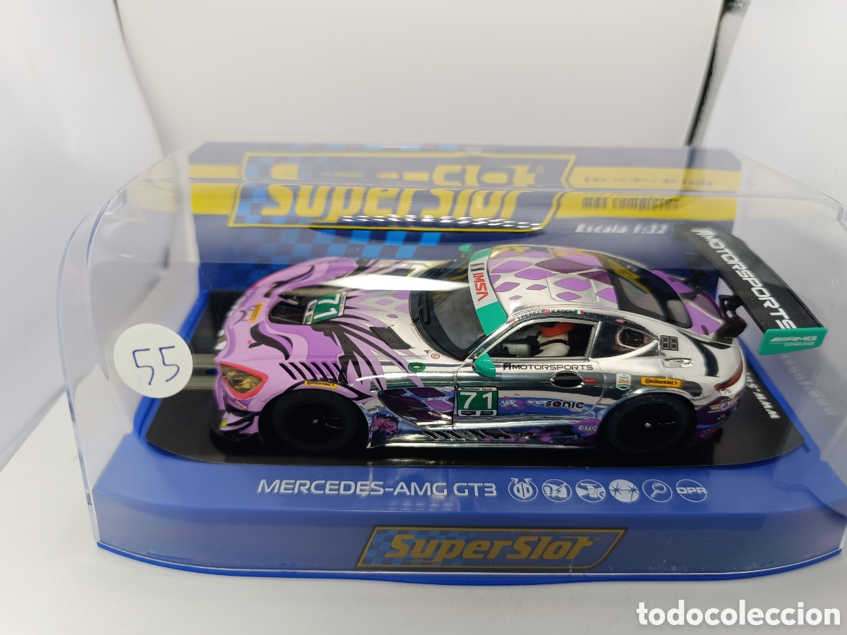 Scalextric: SUPERSLOT MERCEDES AMG GT3 DAYTONA 2018 H4044