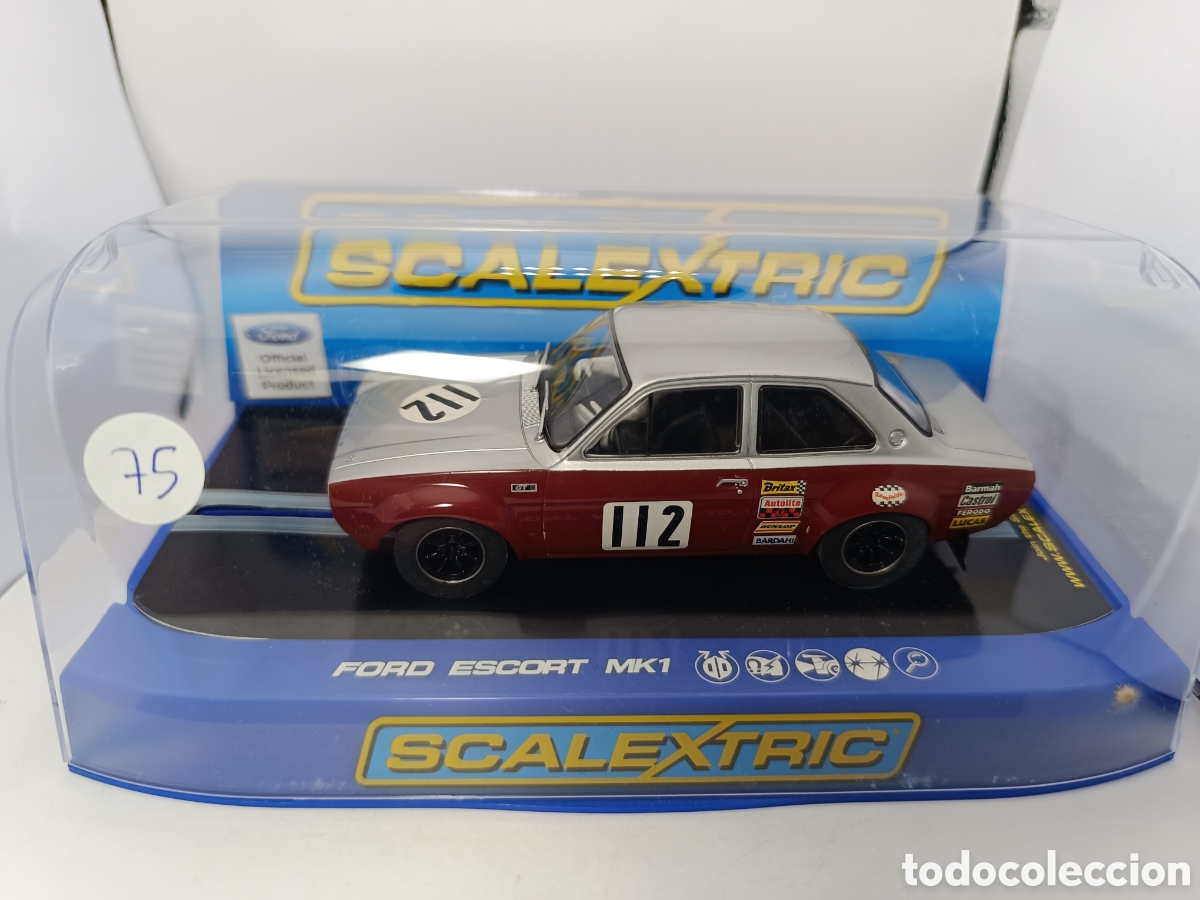 Scalextric: SCALEXTRIC FORD ESCORT MK1 1969 BROADSPEED C3212