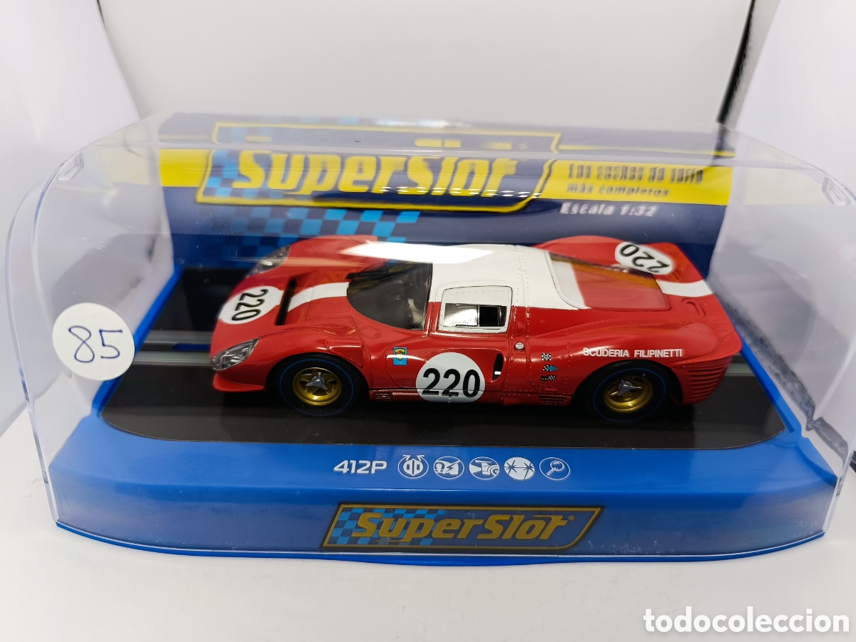 Scalextric: SUPERSLOT FERRARI 412P TARGA FLORIO 1967 N&deg;220 H4163