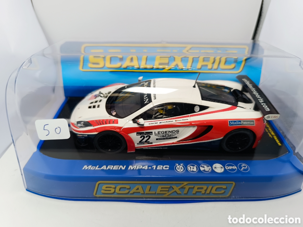 Scalextric: SCALEXTRIC UK MCLAREN MP4 12C N&deg;22 UNITED AUTOSPORTS C3389