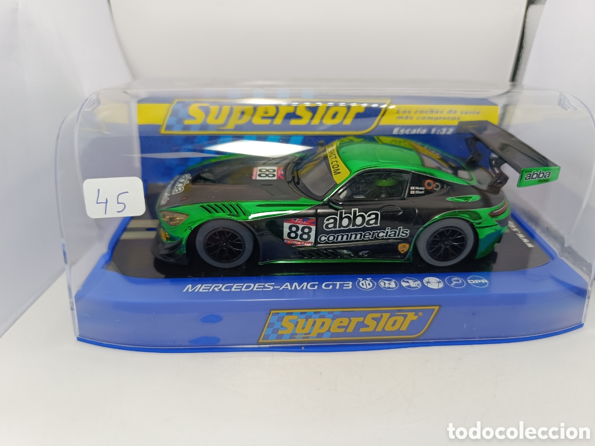 Scalextric: SUPERSLOT MERCEDES AMG GT3 BRITISH GT H3942