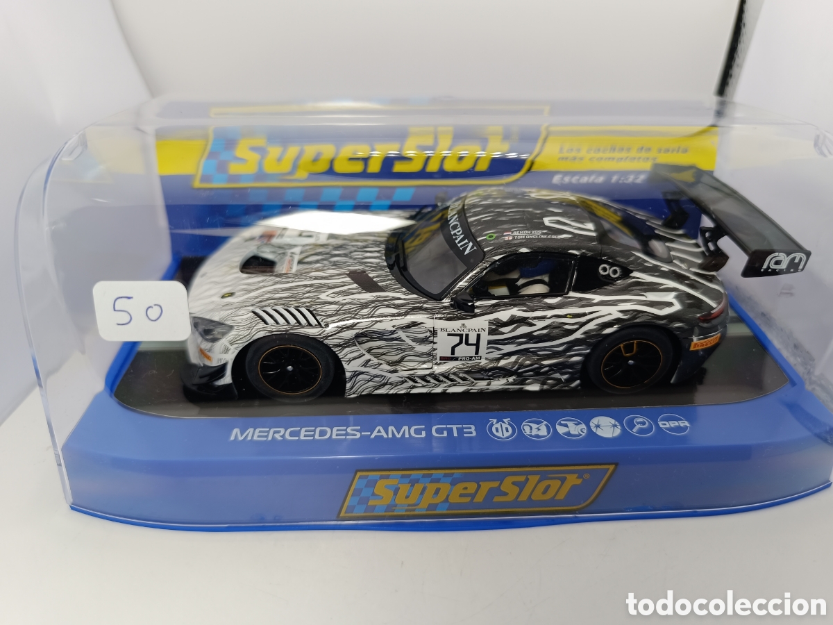 Scalextric: SUPERSLOT MERCEDES AMG GT3 MONZA 2019 H4162