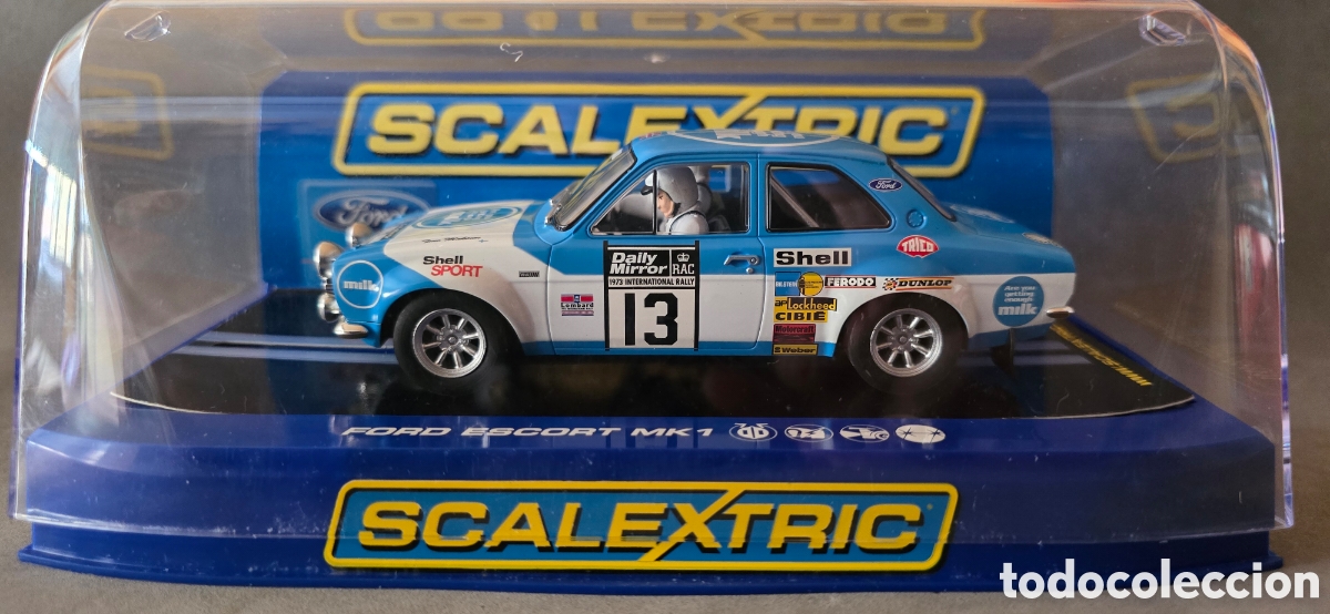 Scalextric: Superslot Ford Escort RS1600 Makinen RAC Rally 1973