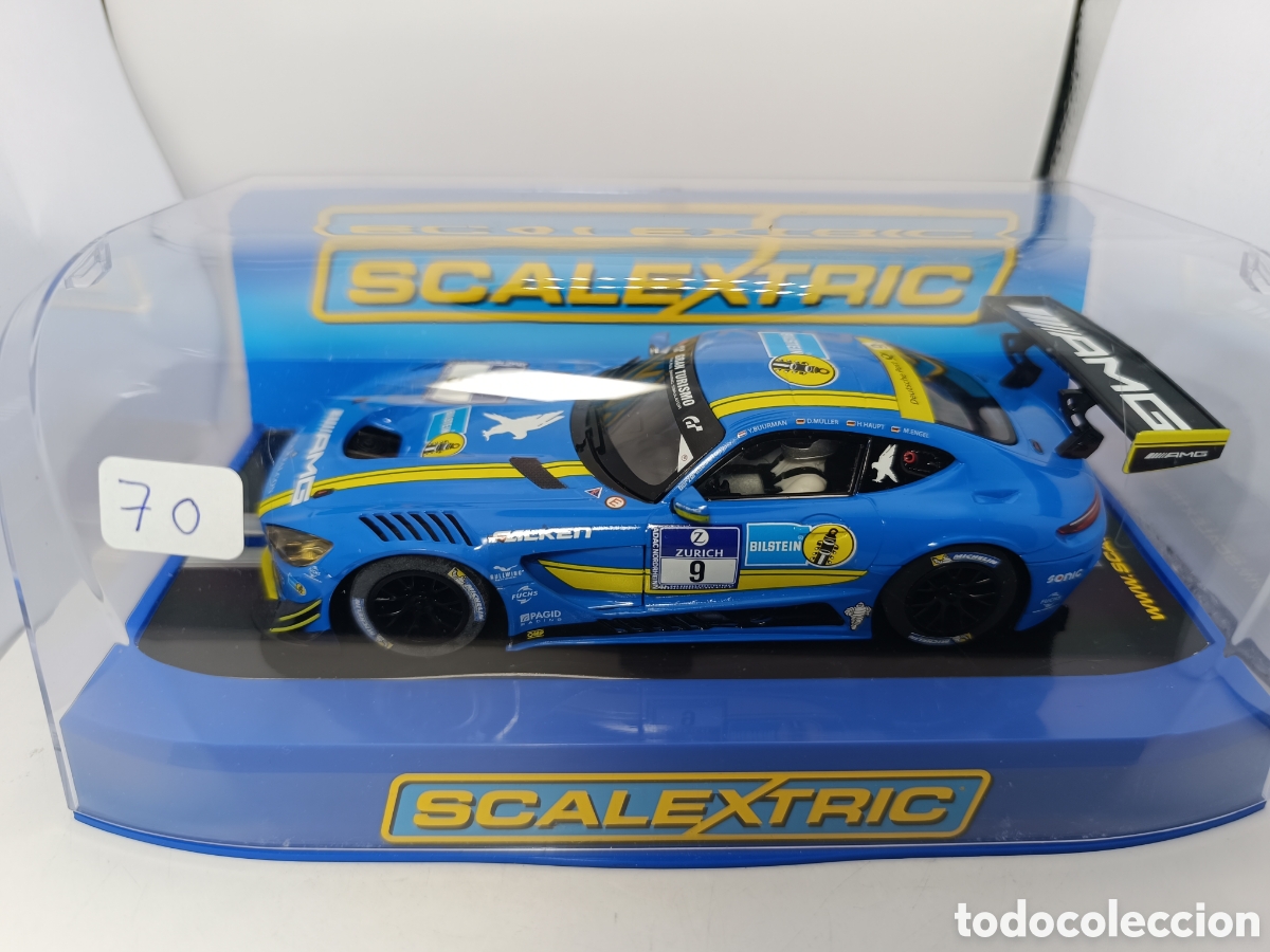 Scalextric: SCALEXTRIC MERCEDES AMG GT3 PRO PLATINUM CIRCUITO C1374T