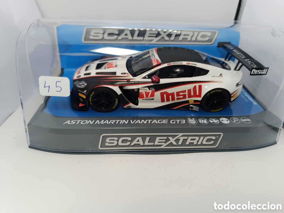 Scalextric: SCALEXTRIC UK ASTON MART&Iacute;N VANTAGE GT3 BRITISH GT 2016 C3844