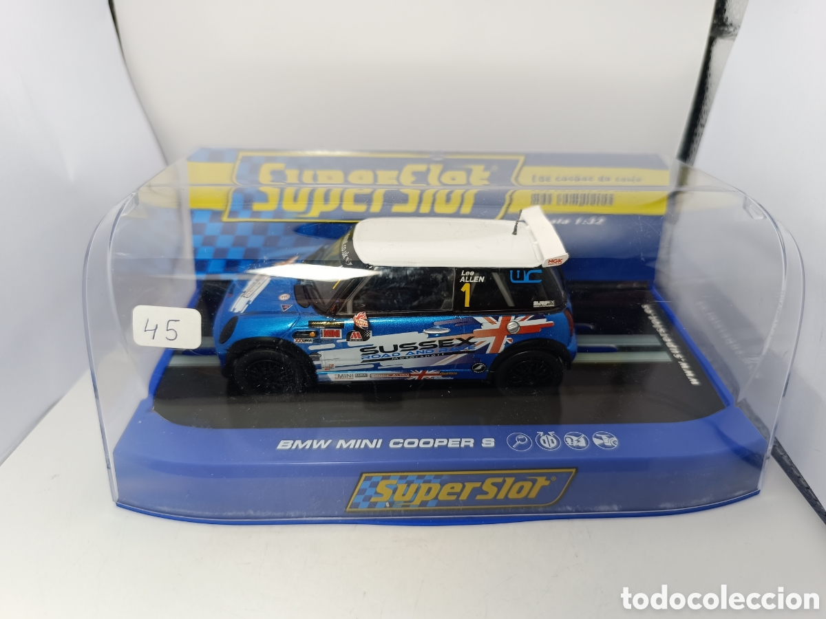 Scalextric: SUPERSLOT BMW MINI COOPER S 2012 JCW CHAMPION H3528