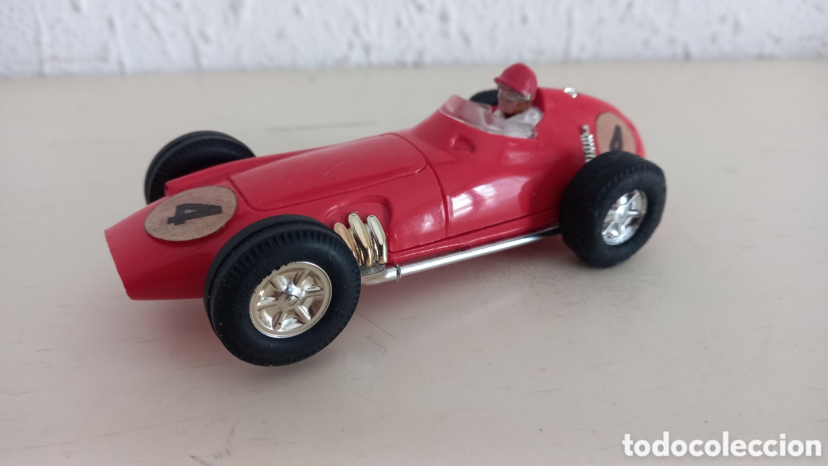 Scalextric: Scalextric. BRM rojo. A&ntilde;os 1960s