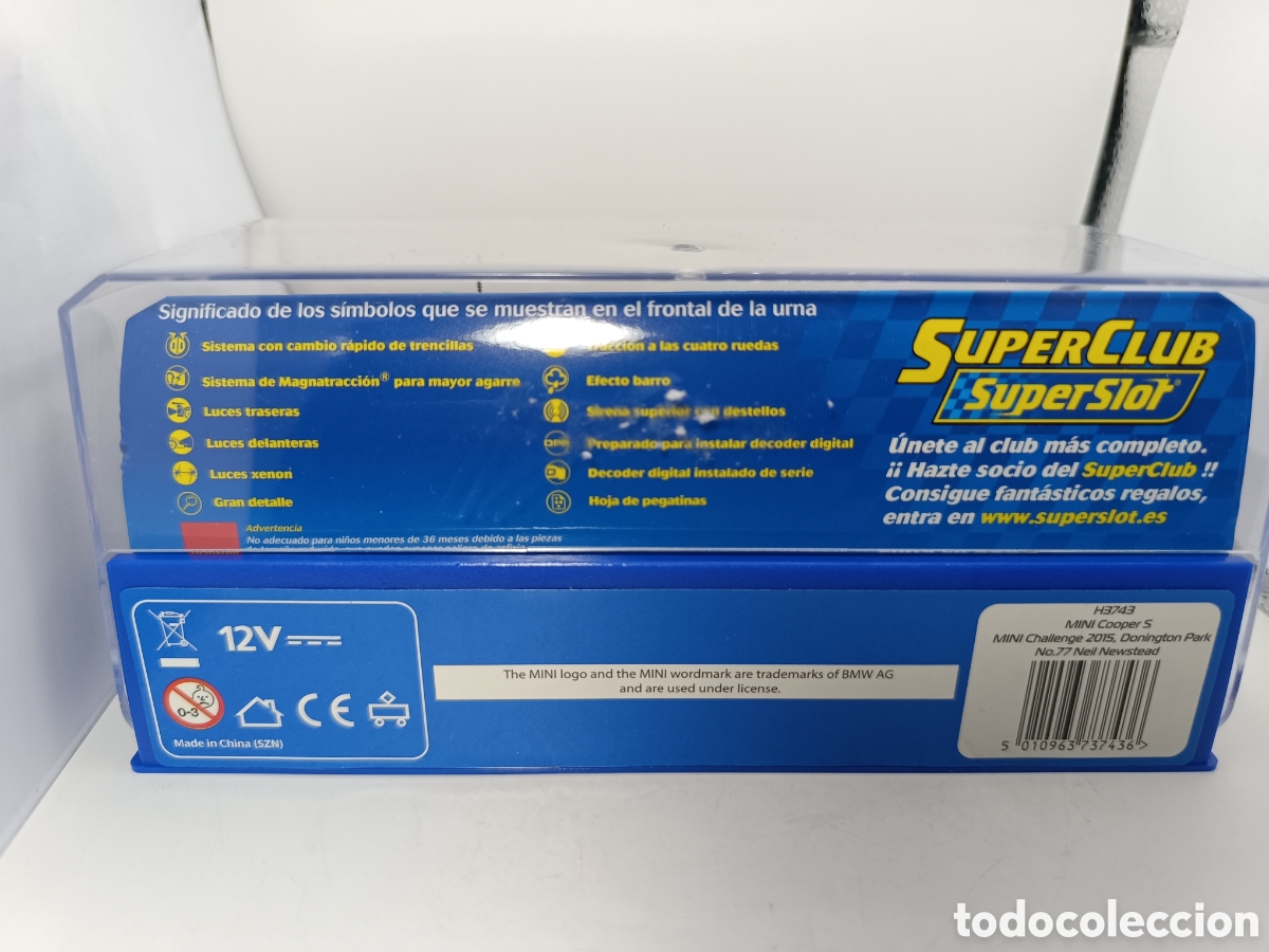 Scalextric: SUPERSLOT MINI COOPER S CHALLENGE 2015 H3743 - Foto 2