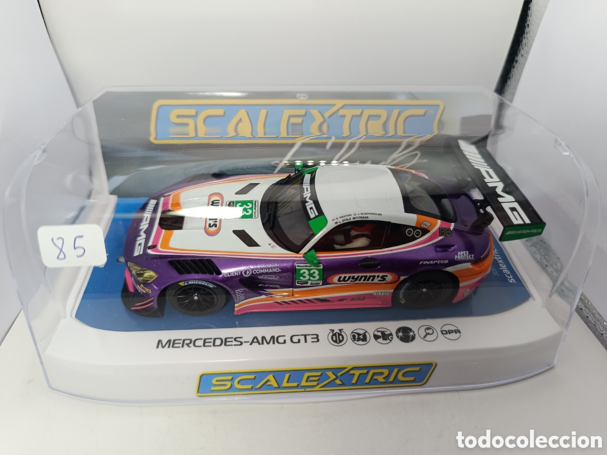 Scalextric: SCALEXTRIC UK MERCEDES AMG GT3 WYNN'S RACING CLUB C4205